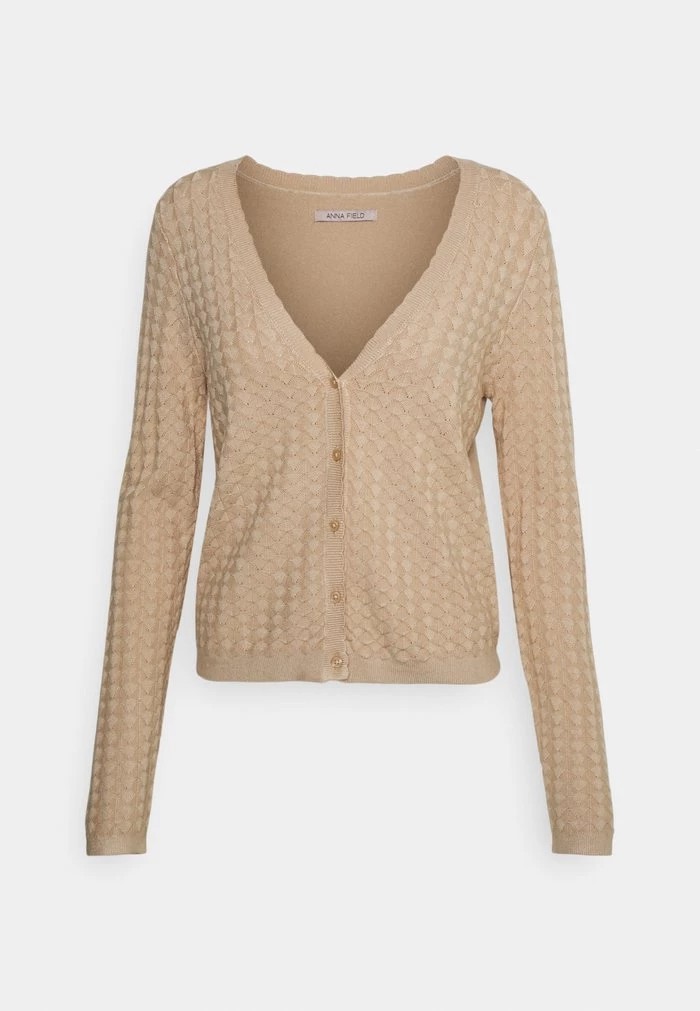 Cardigan ANNA FIELD Anna Field Cardigan Beige Femme | HYD-7890294